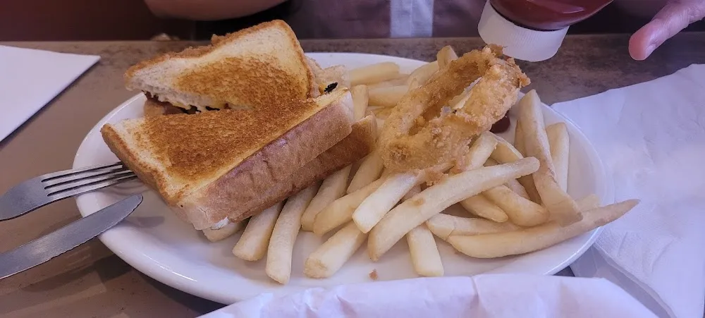 Grilled Cheese with Fries